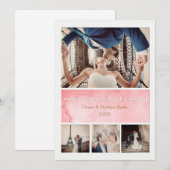 Elegante kerstkaart kaart (Voorkant / Achterkant)