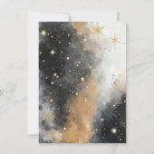 Elegante kerstkaart met boomscript zonder foto kaart (Achterkant)