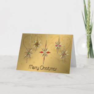 Elegante kerstkaart voor een bedrijf feestdagen kaart