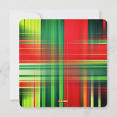 Elegante Kerstkrans Feestdagenkaart (Achterkant)