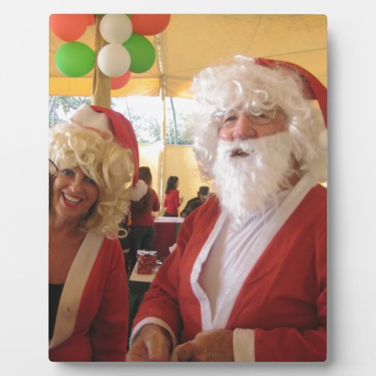 Elegante Kerstman Collectie. Fotoplaat (Voorkant)