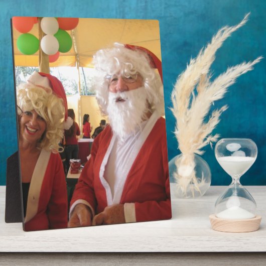 Elegante Kerstman Collectie. Fotoplaat (Zijkant)