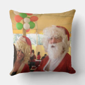 Elegante Kerstman Collectie. Kussen (Achterkant)