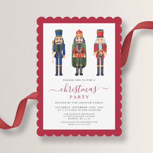 Elegante Kerstman Kerstfeest Kaart