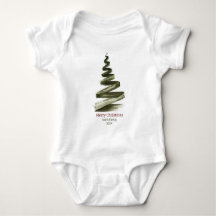 Elegante Kerstmis Groene Boom Aquarel