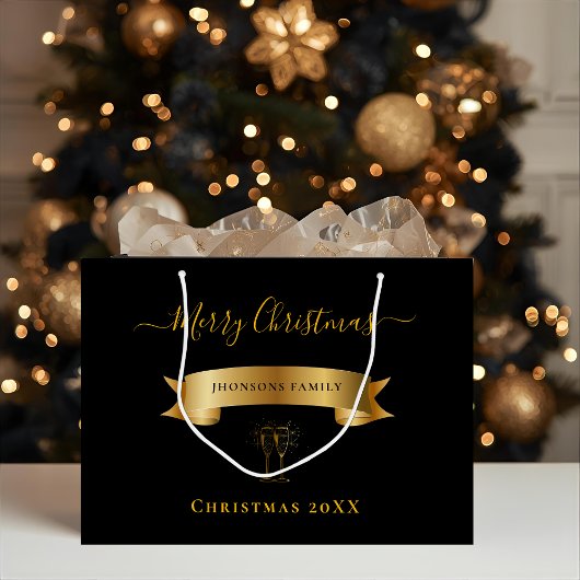 Elegante Kerstmis Persoonlijke Cadeautas