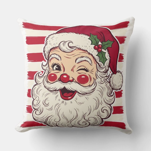 Elegante Kerstmis Worp Kussens (Voorkant)