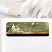 Elegante Kerstmisballen, Kaars, Sparkle, Groen Etiket (Insitu)