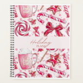 Elegante kerstplanner planner (Voorkant)