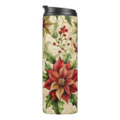 Elegante kerstreismok – Vakantie Thermal Cup Thermosbeker (Geroteerd rechts)