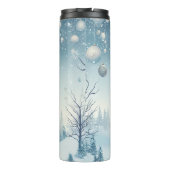 Elegante kerstreismok – Vakantie Thermal Cup Thermosbeker (Achterkant)