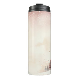 Elegante kerstreismok – Vakantie Thermal Cup Thermosbeker