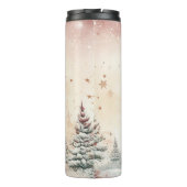 Elegante kerstreismok – Vakantie Thermal Cup Thermosbeker (Achterkant)