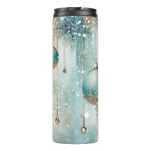 Elegante kerstreismok – Vakantie Thermal Cup Thermosbeker (Achterkant)