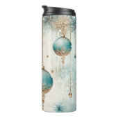 Elegante kerstreismok – Vakantie Thermal Cup Thermosbeker (Geroteerd rechts)