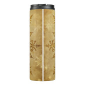 Elegante kerstreismok – Vakantie Thermal Cup Thermosbeker (Achterkant)
