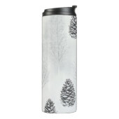 Elegante kerstreismok – Vakantie Thermal Cup Thermosbeker (Gedraaid links)