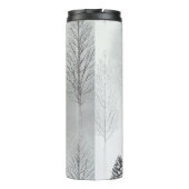 Elegante kerstreismok – Vakantie Thermal Cup Thermosbeker (Achterkant)