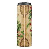 Elegante kerstreismok – Vakantie Thermal Cup Thermosbeker (Achterkant)