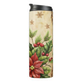 Elegante kerstreismok – Vakantie Thermal Cup Thermosbeker (Geroteerd rechts)