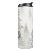 Elegante kerstreismok – Vakantie Thermal Cup Thermosbeker (Gedraaid links)