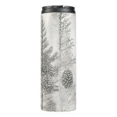 Elegante kerstreismok – Vakantie Thermal Cup Thermosbeker (Achterkant)