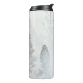 Elegante kerstreismok – Vakantie Thermal Cup Thermosbeker (Gedraaid links)