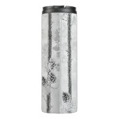 Elegante kerstreismok – Vakantie Thermal Cup Thermosbeker (Achterkant)