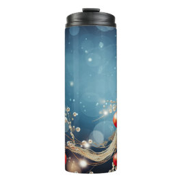 Elegante kerstreismok – Vakantie Thermal Cup Thermosbeker