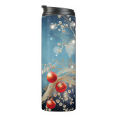 Elegante kerstreismok – Vakantie Thermal Cup Thermosbeker (Geroteerd rechts)