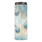 Elegante kerstreismok – Vakantie Thermal Cup Thermosbeker (Achterkant)