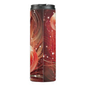 Elegante kerstreismok – Vakantie Thermal Cup Thermosbeker (Achterkant)