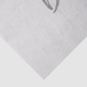 Elegante kerststal kerst Kaart Tissuepapier (Detail)