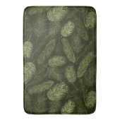 Elegante kersttakken op zwart badmat (Voorkant Verticaal)