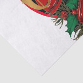 elegante kersttelefoon tissuepapier (Detail)