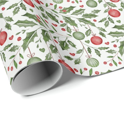 Elegante kerstvakantie cadeaupapier (Rol Hoek)