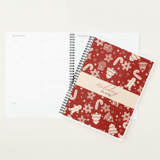 Elegante kerstvakantie planner 2024 (Display)