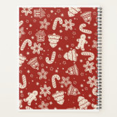 Elegante kerstvakantie planner 2024 (Achterkant)