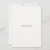 Elegante kerstversiering drie foto's feestdagenkaart (Achterkant)