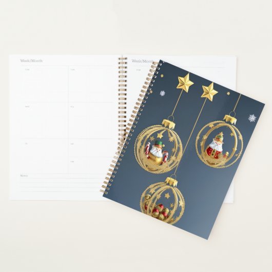 Elegante Kerstversiering Planner (Display)