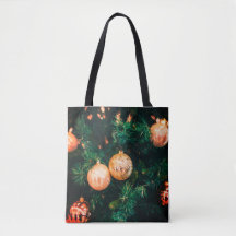 Elegante kerstversieringen op Evergreen boodschapp