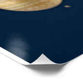 Elegante kerstversieringen perfect poster (Hoek)