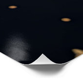 Elegante kerstversieringen perfect poster (Hoek)