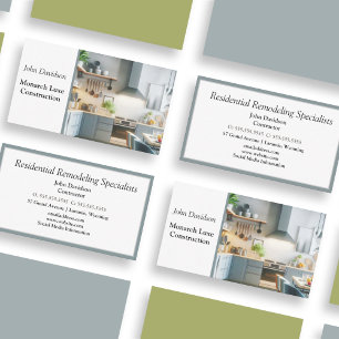 Elegante keuken verbouwing & constructie visitekaartje