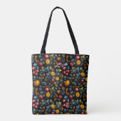 Elegante Khokhloma-stijl met moderne twist Tote Bag (Achterkant)