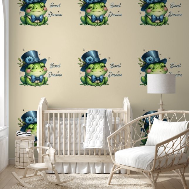 Elegante Kikker Behang (Kinderen)