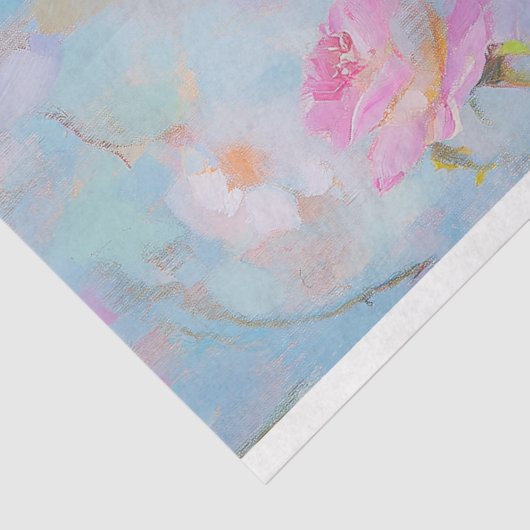 Elegante Kikker Bruid Illustratie Decoupage Tissuepapier (Detail)