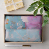 Elegante kikker-theetijd kunst Moederdag cadeau Tissuepapier (Geschenk)