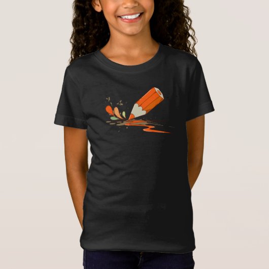 elegante kinder t-shirts (Voorkant)