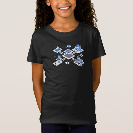 elegante kinder T-shirts (Voorkant)